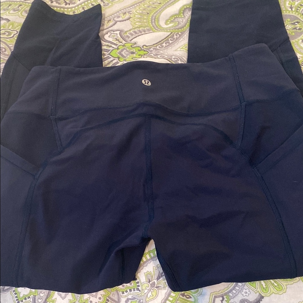 Lululemon Deep Blue Active Leggings